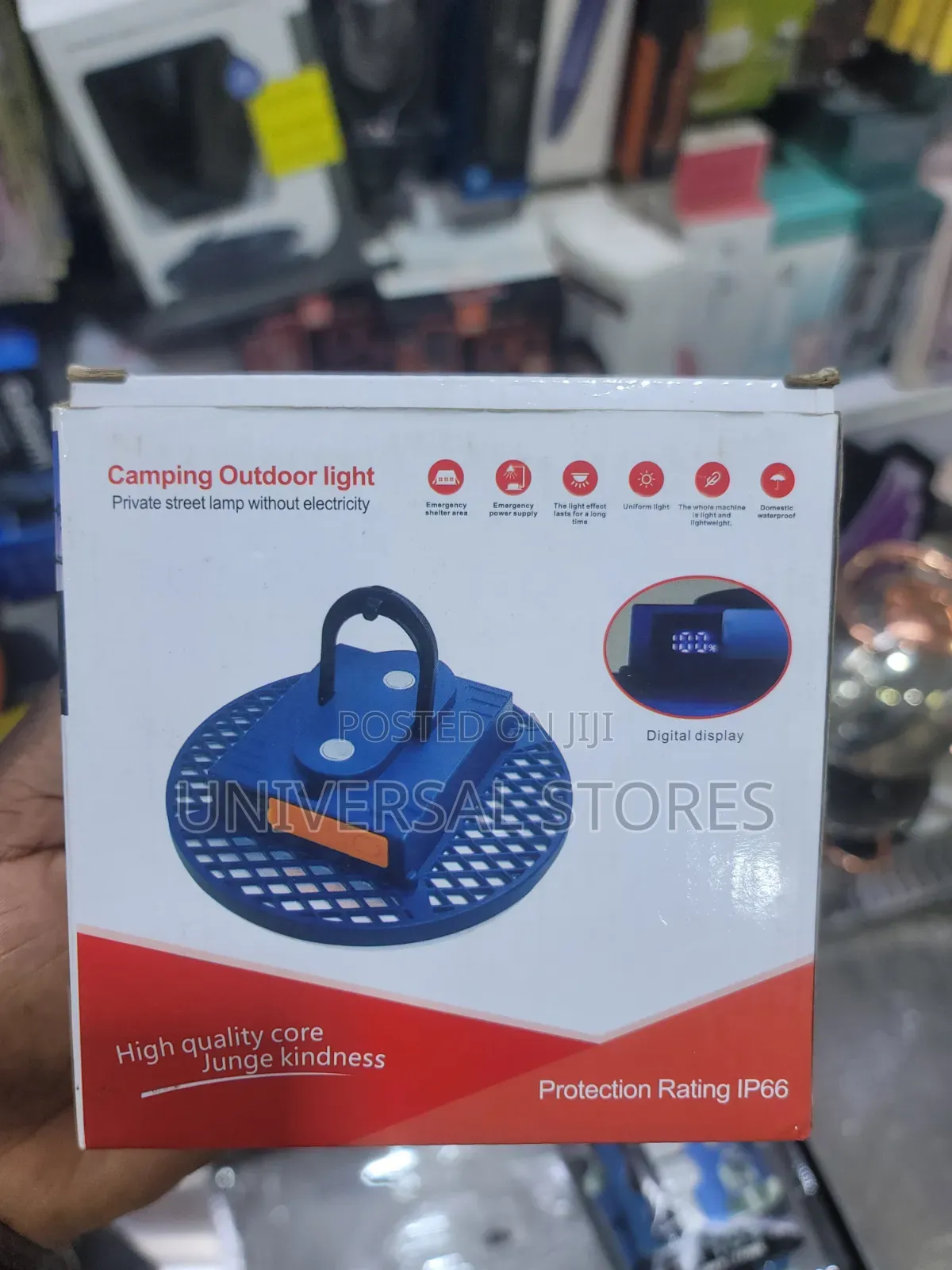 Portable, Rechargeable Camping Outdoor Light