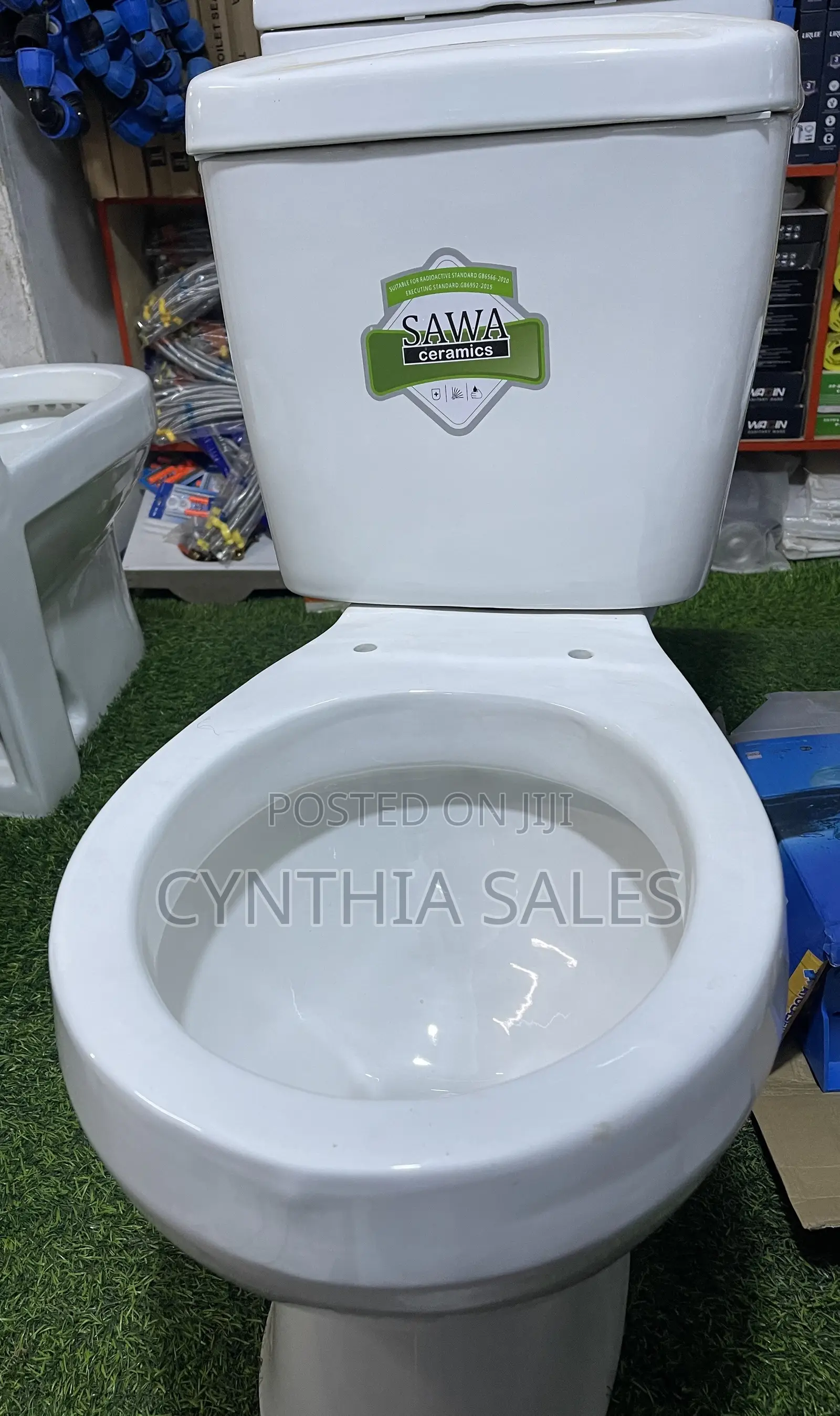 Complete Toilet With Good Quality (Sawa) With All Accessories