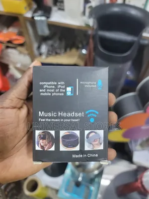 Bluetooth Sleep Eye Mask Music Headset.