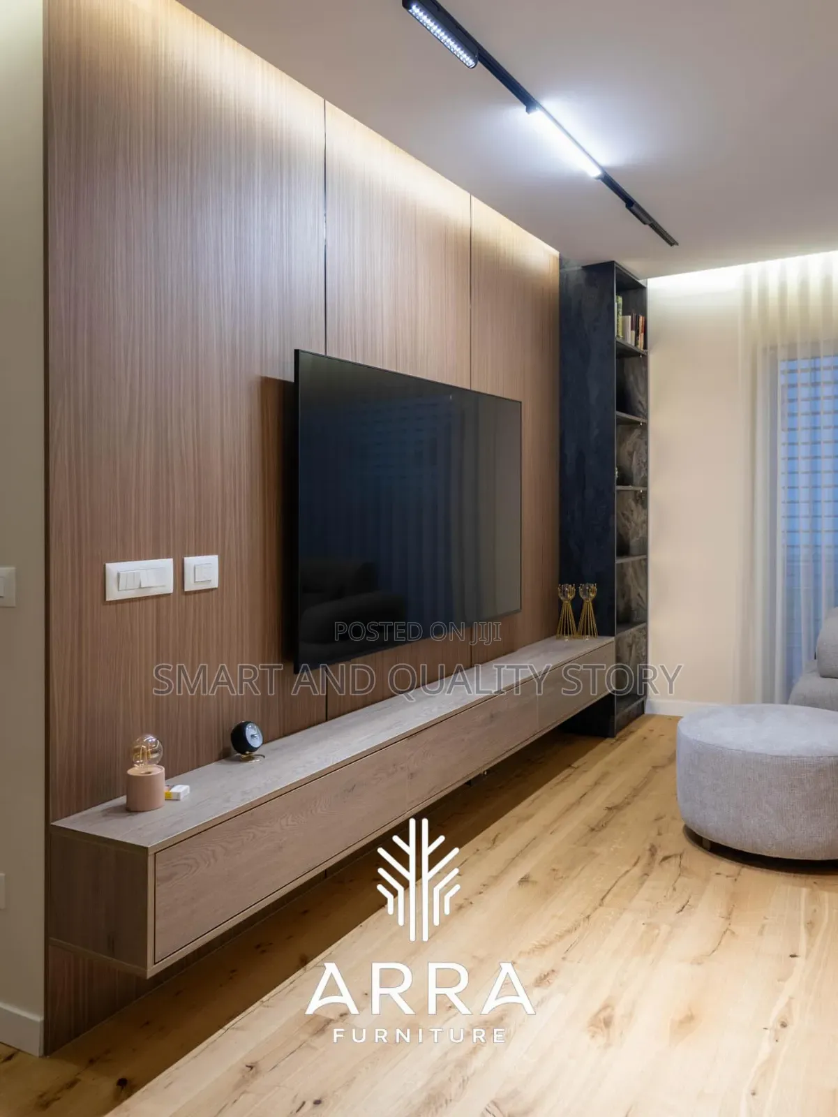 A Modernised Classic Wall Unit Bianca Wall Brown