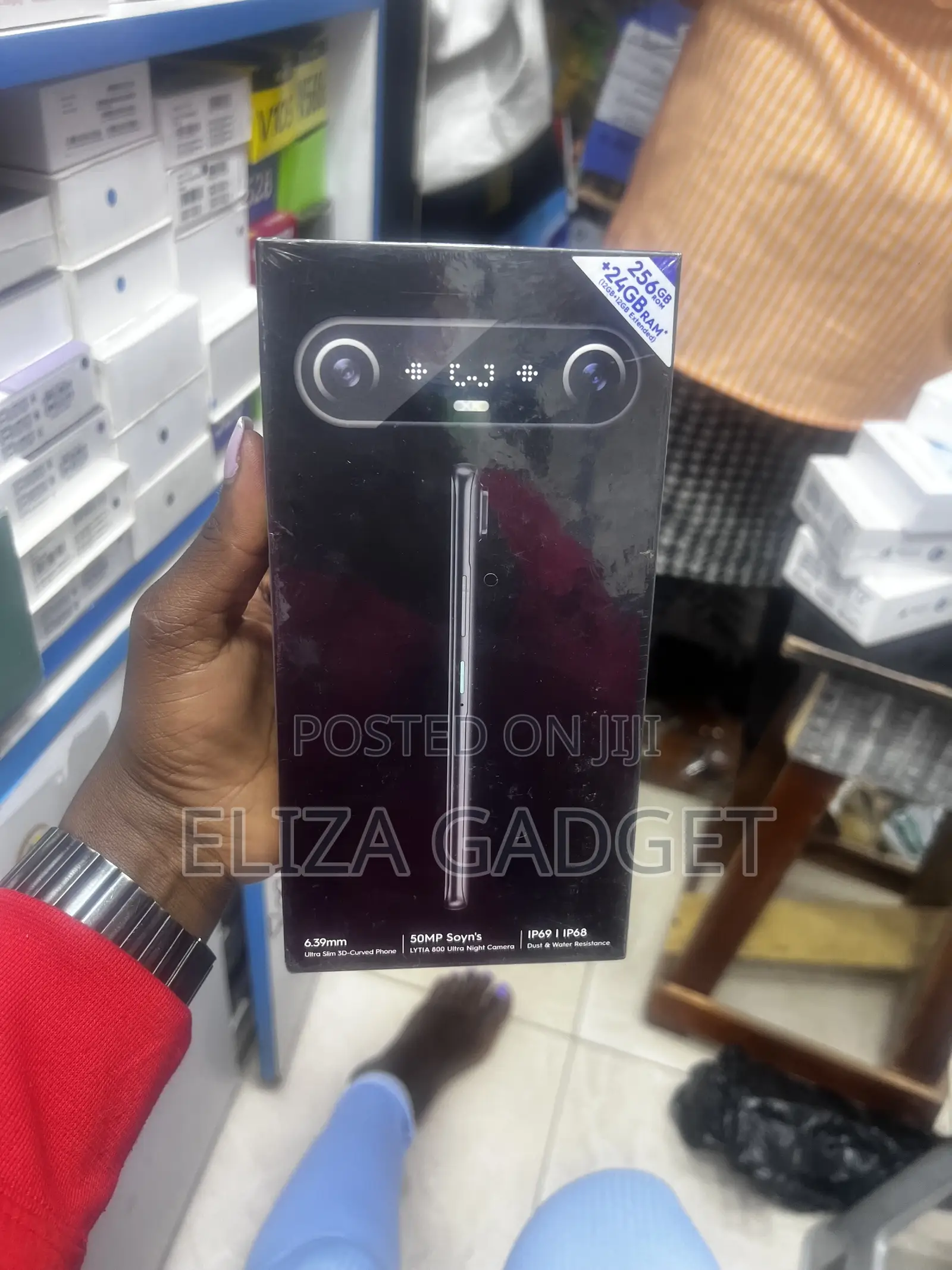 New Tecno Camon Slim 256 GB Black