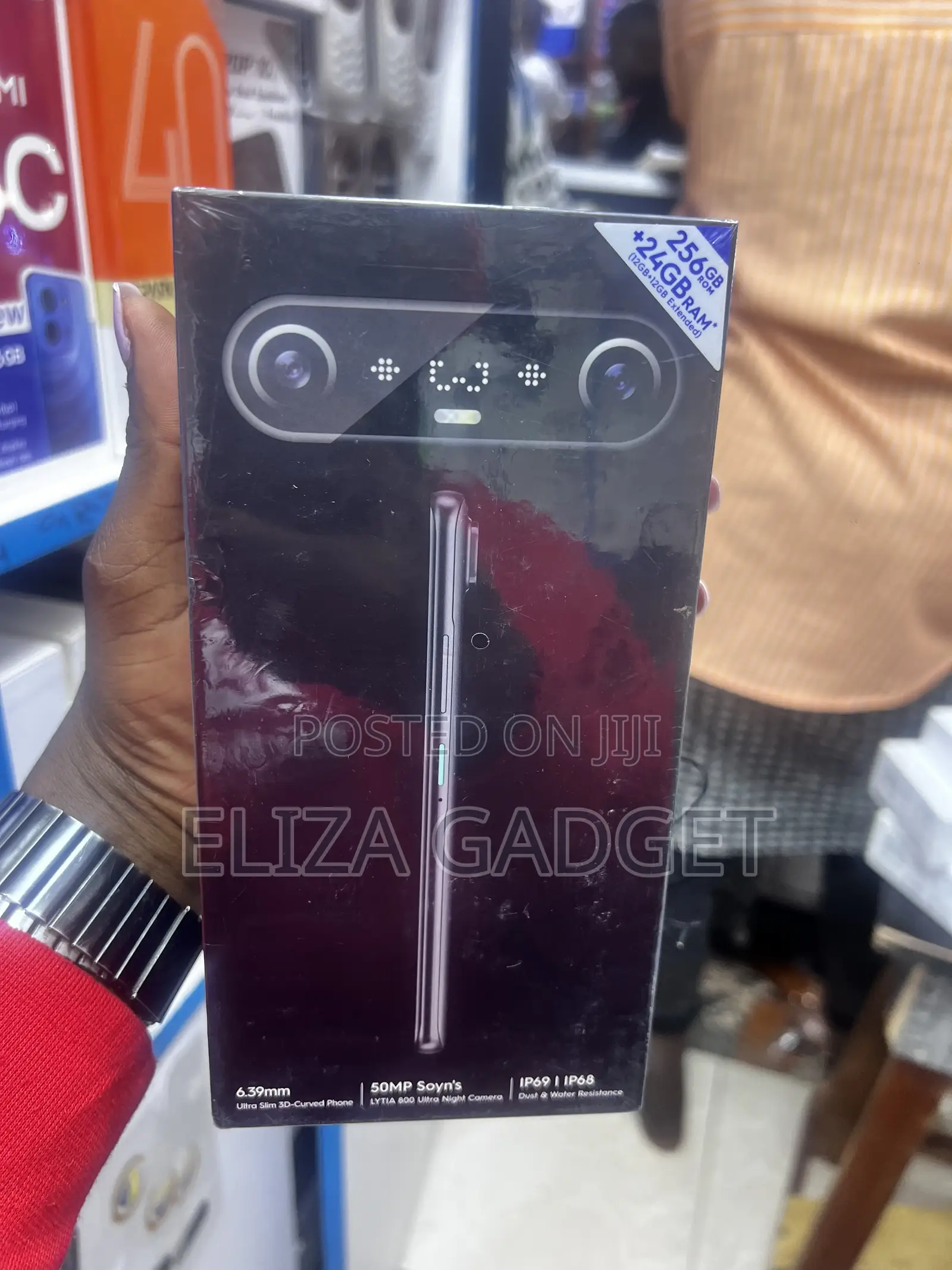 New Tecno Camon Slim 256 GB Black