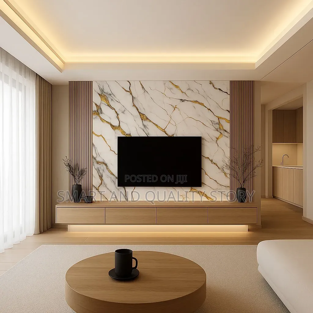 TV Stand/Gracia Wall Unit/TV Stand Unit Storage White 6753