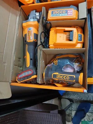 INGCO 20V Cordless Brushless Angle Grinder Kit