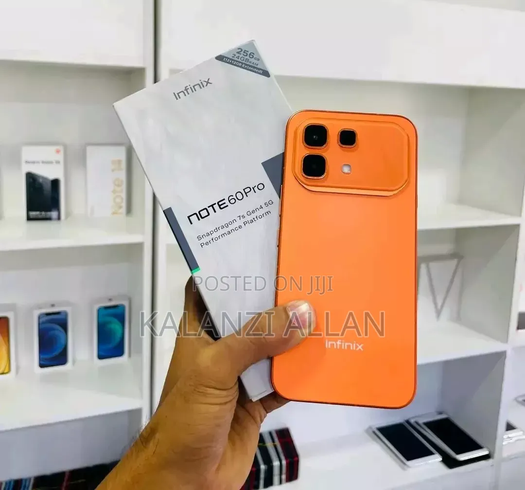 New Infinix Note 60 Pro 256 GB Orange