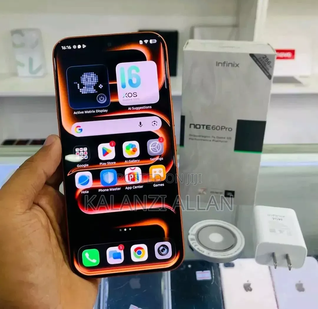New Infinix Note 60 Pro 256 GB Orange