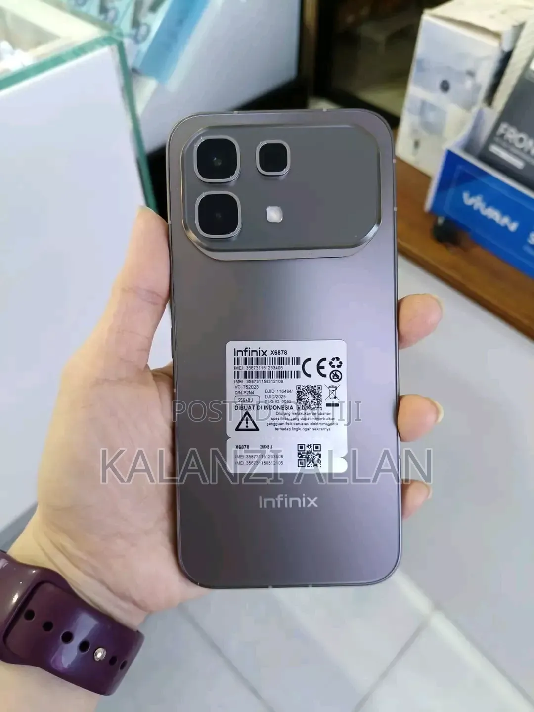 New Infinix Note 60 Pro 256 GB Gray