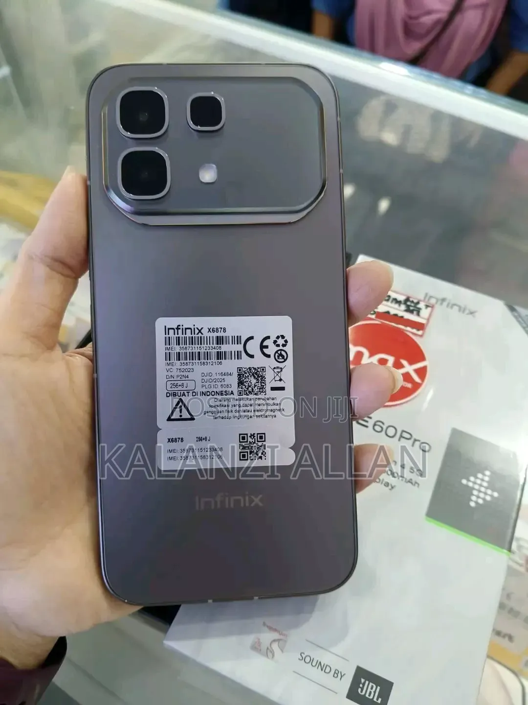New Infinix Note 60 Pro 256 GB Gray