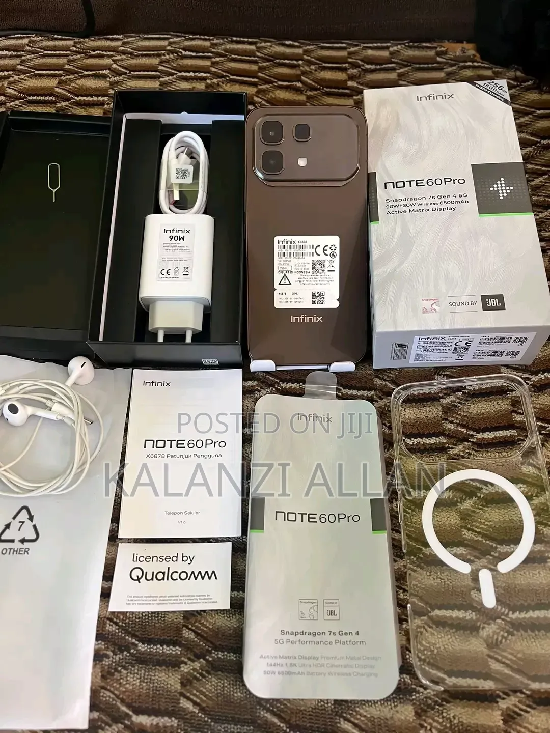 New Infinix Note 60 Pro 256 GB Bronze