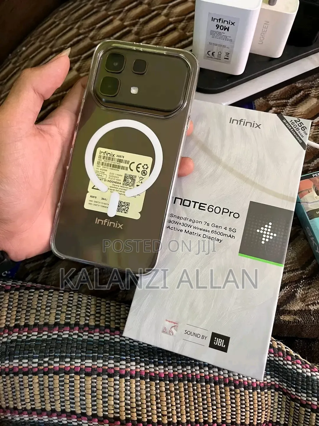 New Infinix Note 60 Pro 256 GB Bronze