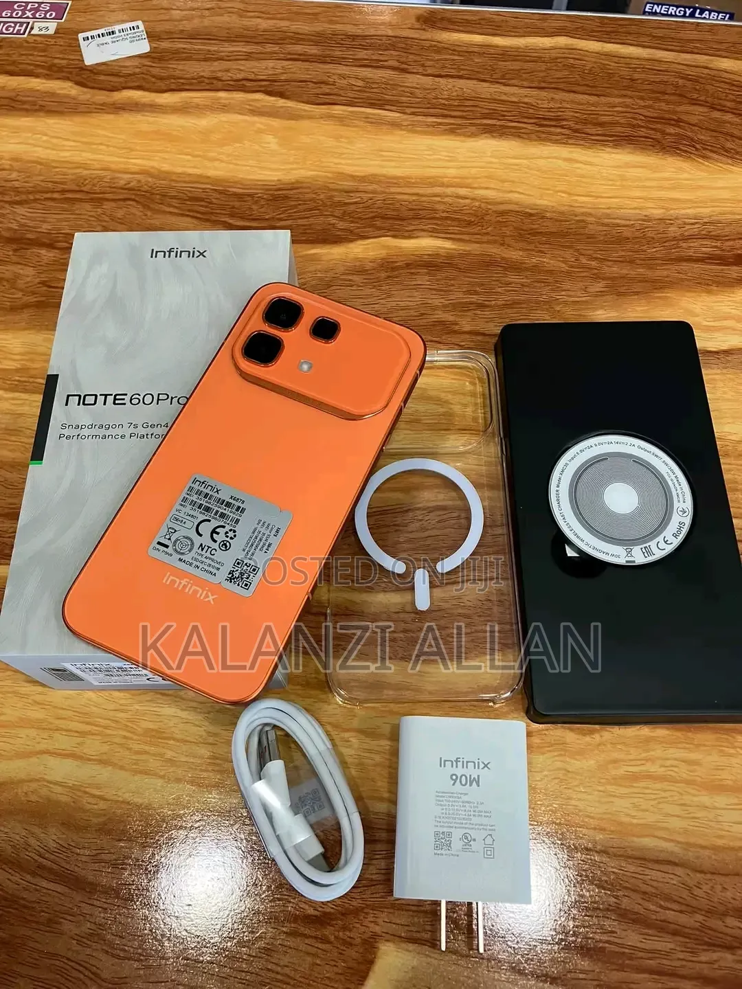 New Infinix Note 60 Pro 256 GB Orange