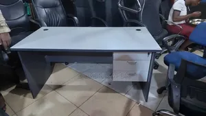 Office Table Light Grey 140cm