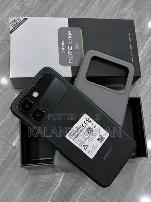New Infinix Note Edge 256 GB Black