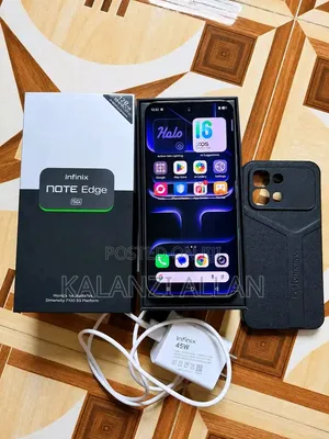 New Infinix Note Edge 256 GB Black