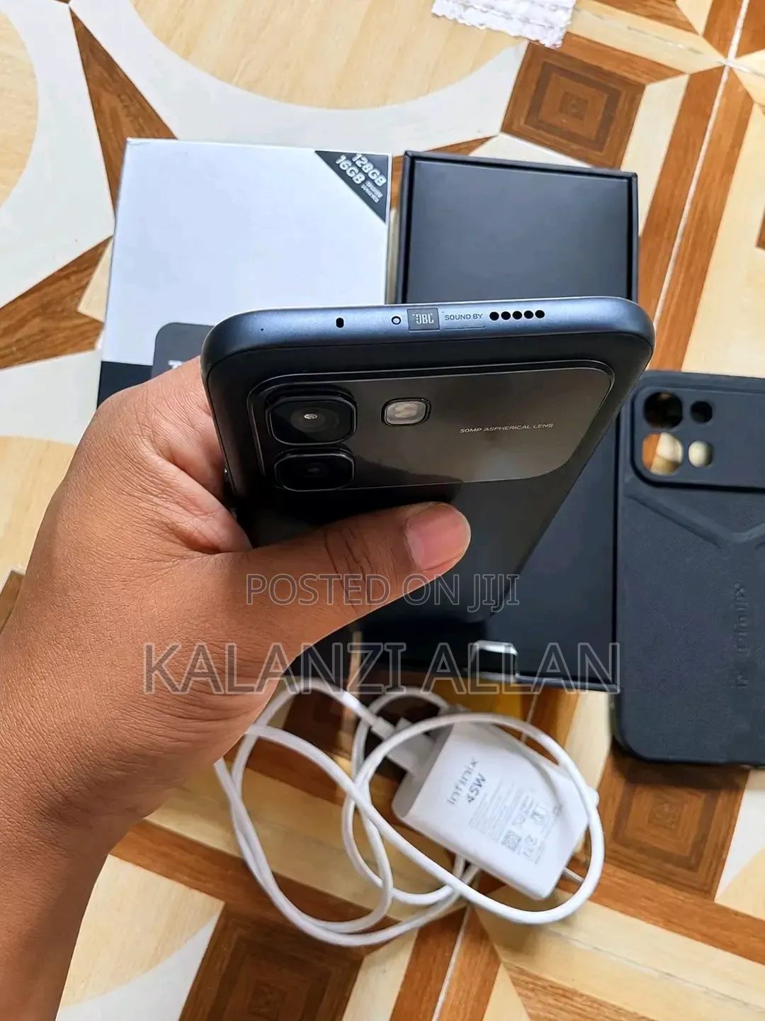 New Infinix Note Edge 256 GB Black