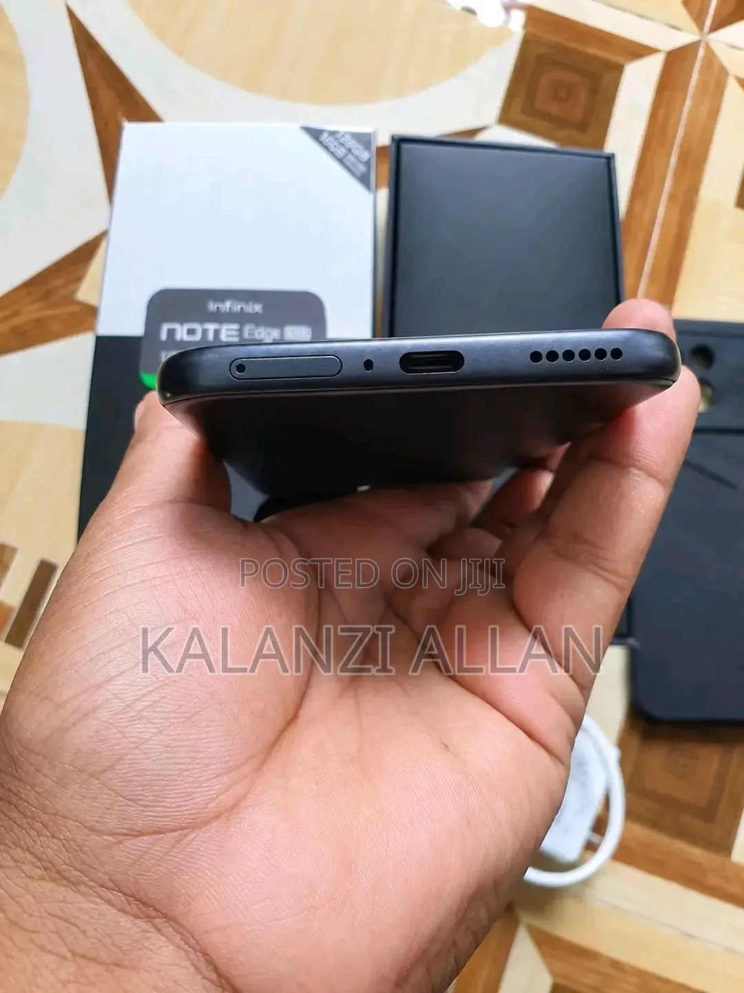 New Infinix Note Edge 256 GB Black
