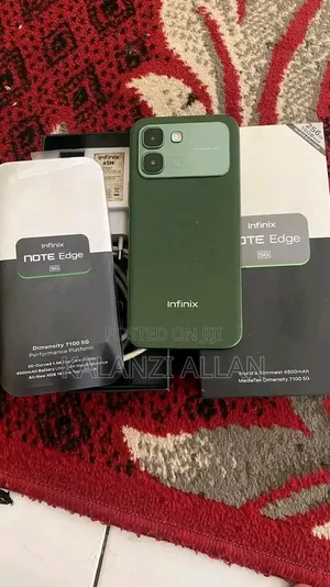 New Infinix Note Edge 256 GB Green