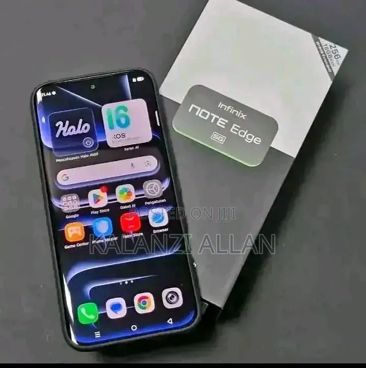 New Infinix Note Edge 256 GB Green