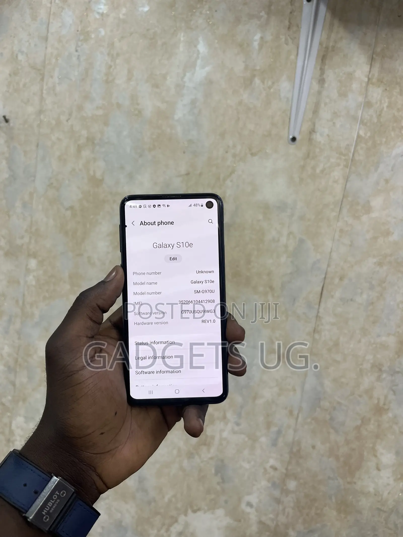 Samsung Galaxy S10e 128 GB Black