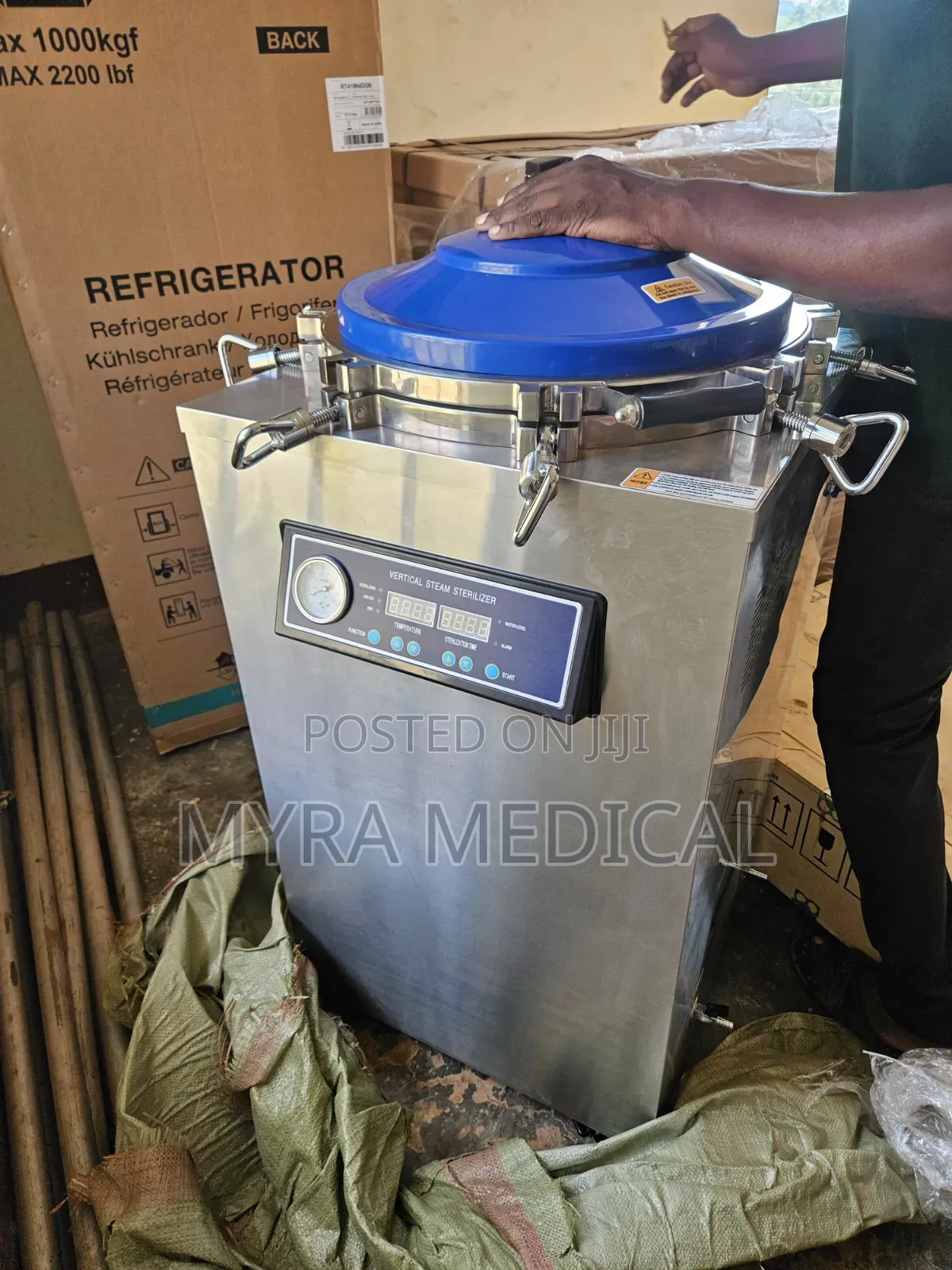 Vertical Autoclave 100ltrs
