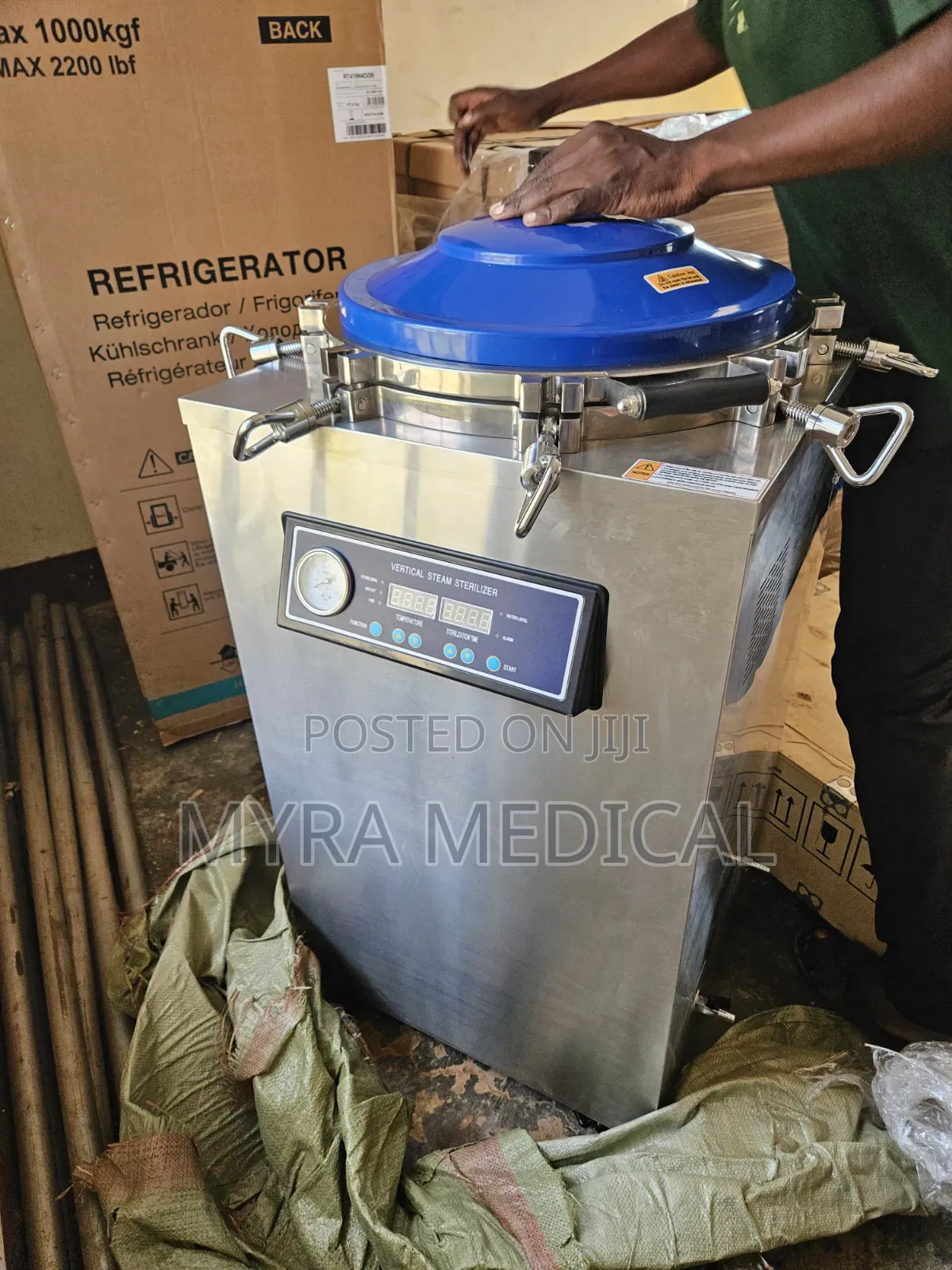 Vertical Autoclave 100ltrs