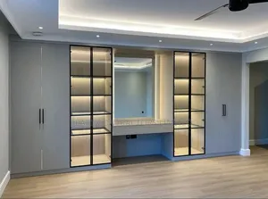 Wardrobes/Glassed Modern Smart Wardrobes 975,000/- Per Running Meter