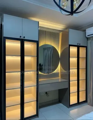 Wardrobes/Glassed Modern Smart Wardrobes 975,000/- Per Running Meter