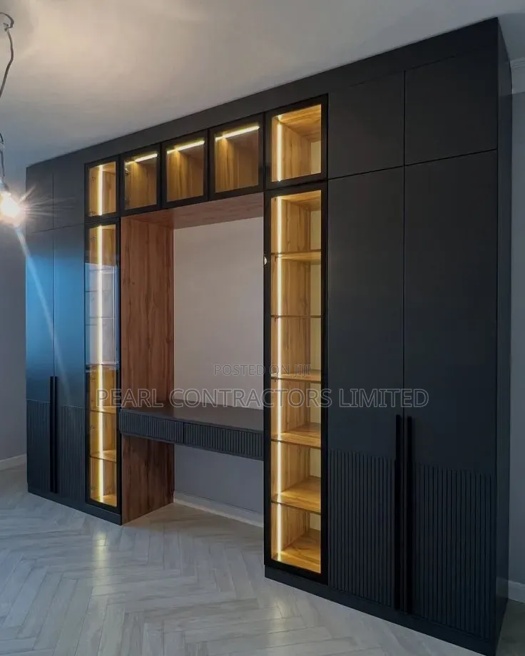 Wardrobes/Glassed Modern Smart Wardrobes 975,000/- Per Running Meter