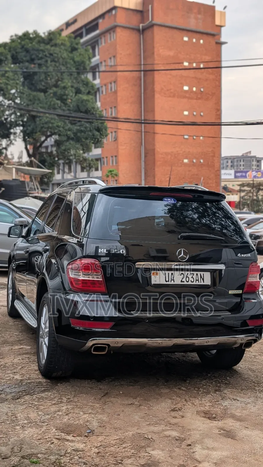 Mercedes-Benz M Class ML 350 4Matic 2010 Matt Black