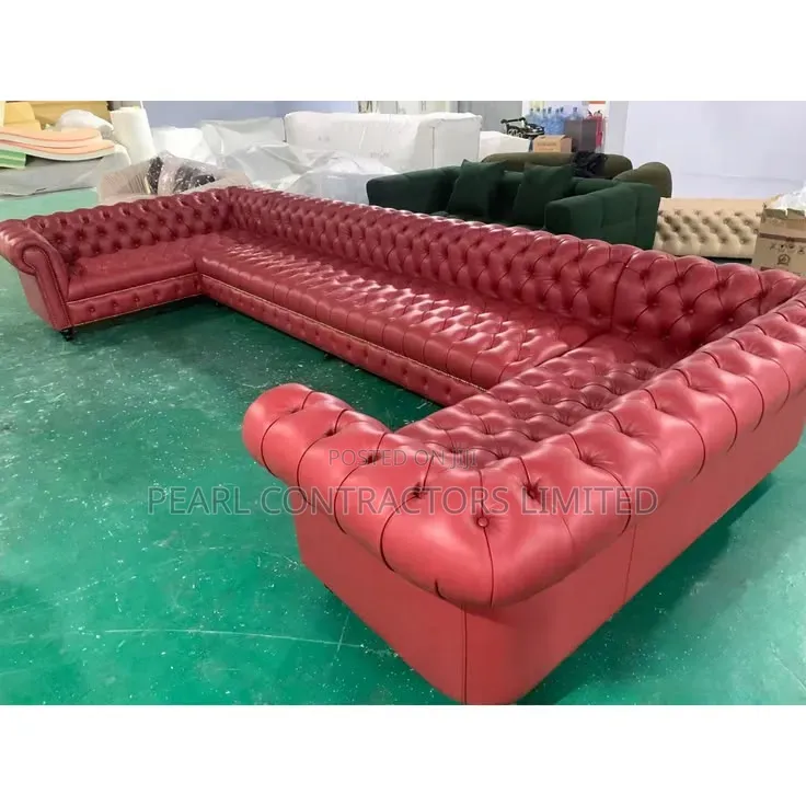 Sofas/Intercontinental Chesterfield Sofa U Shape 8 Seaters 3,000,000/-