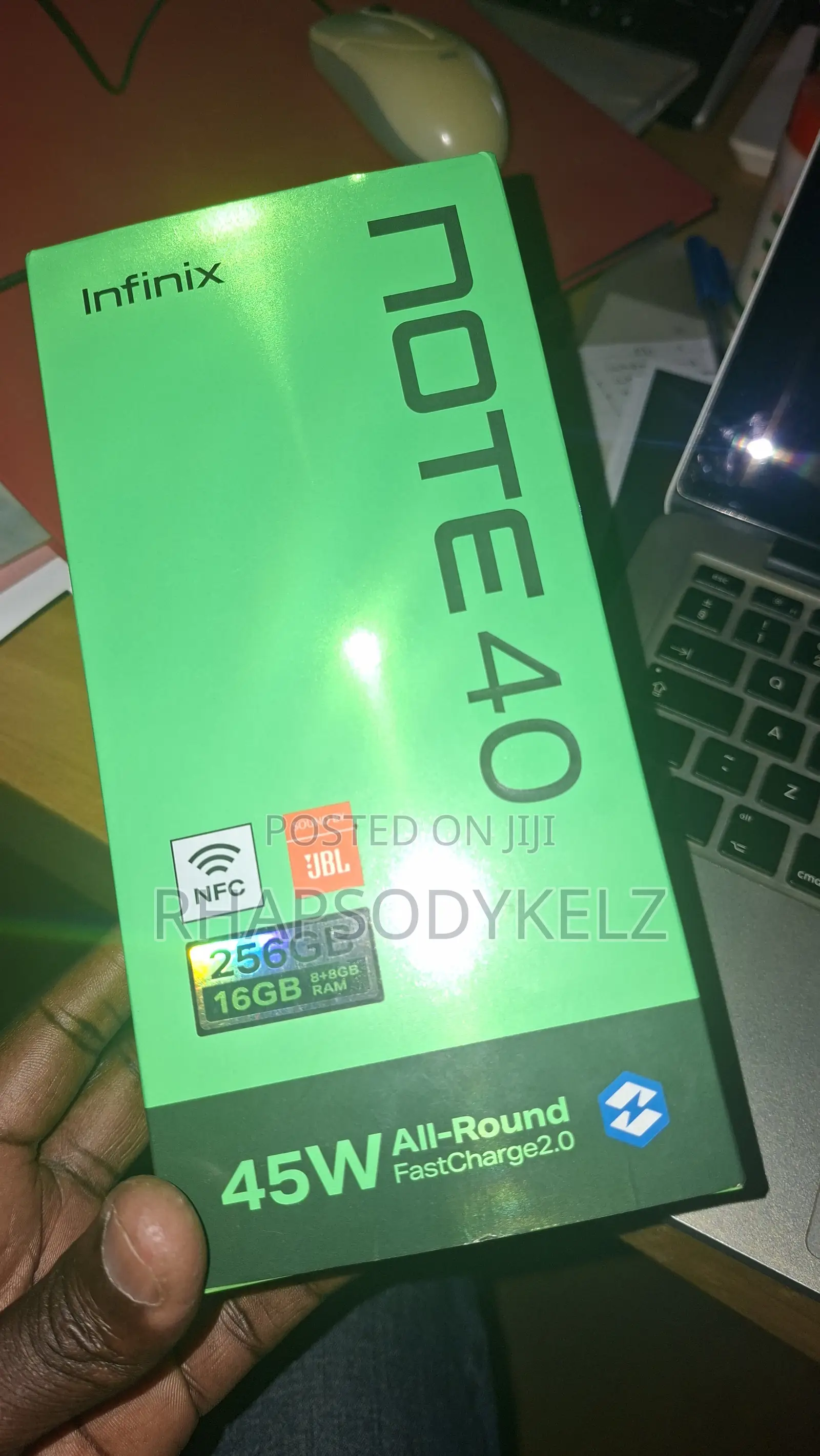 Infinix Note 40 256 GB Gold
