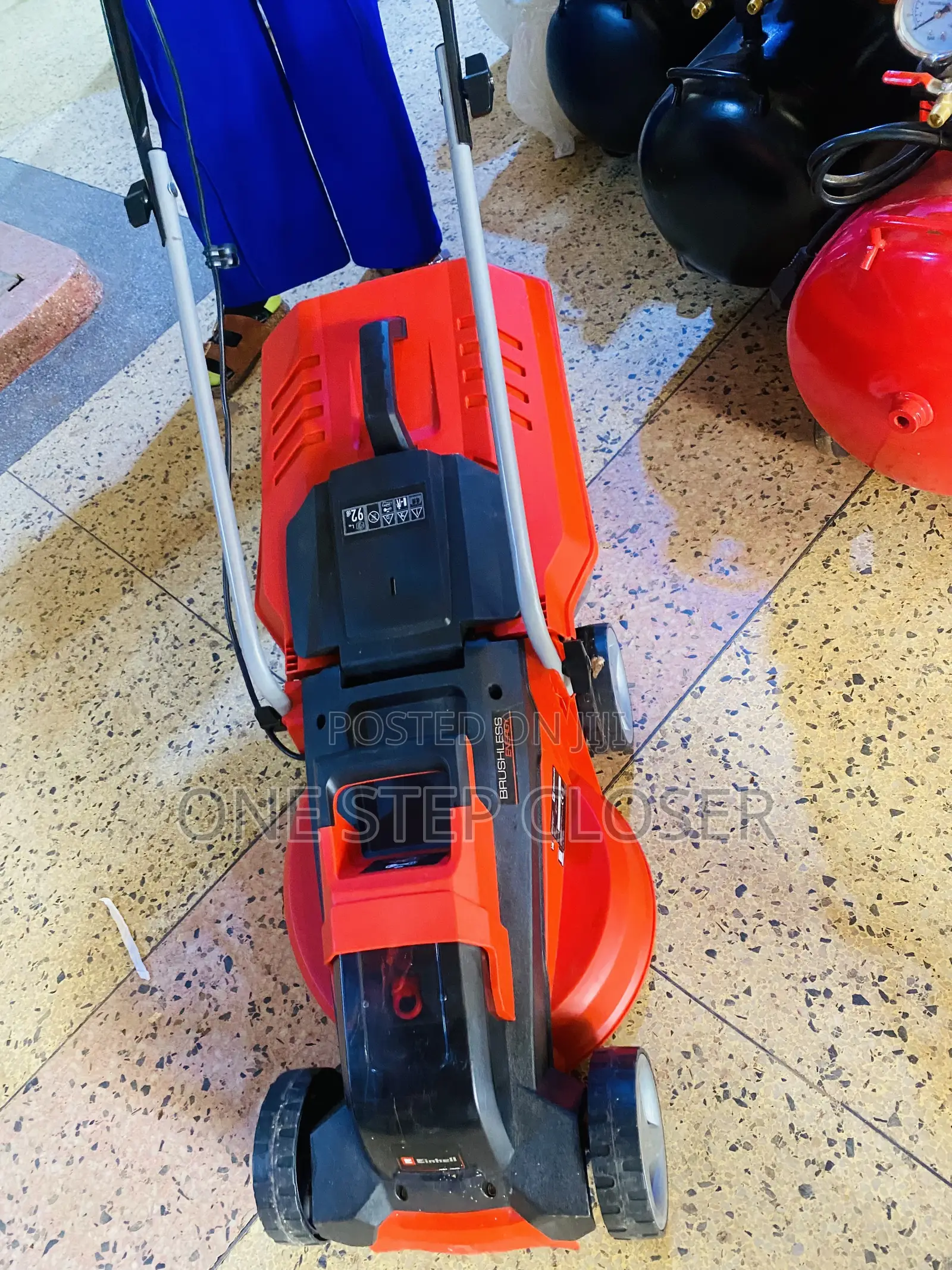Cordless Electric Lawnmower UK Used