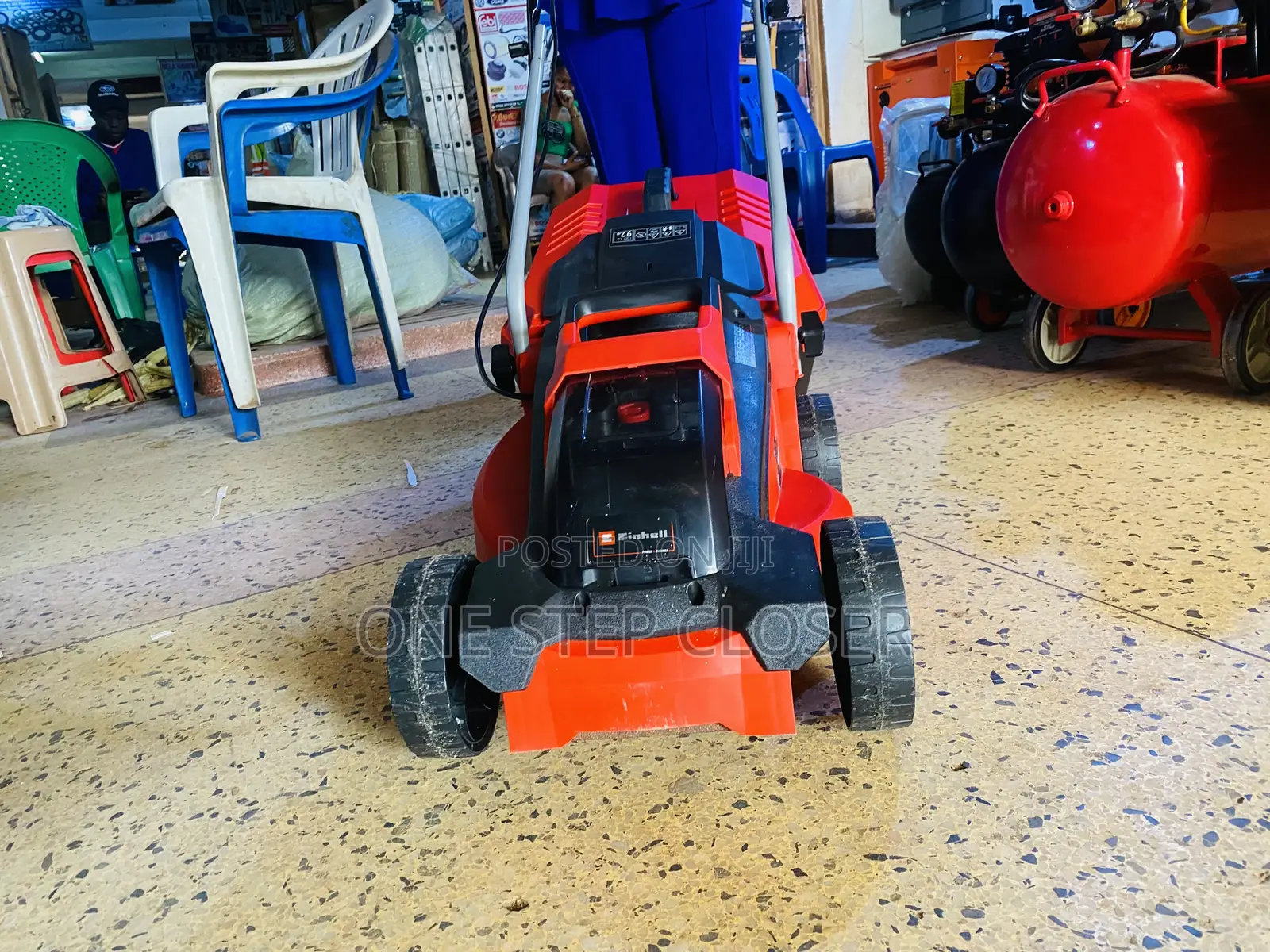 Cordless Electric Lawnmower UK Used