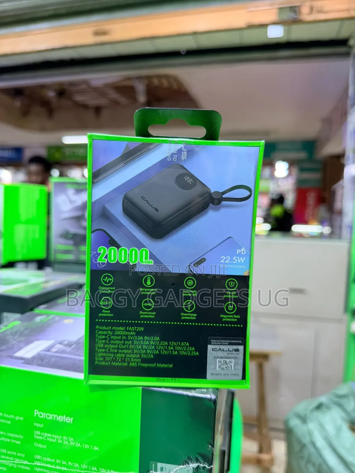 Calus Powerbank Fast209 20000mAh