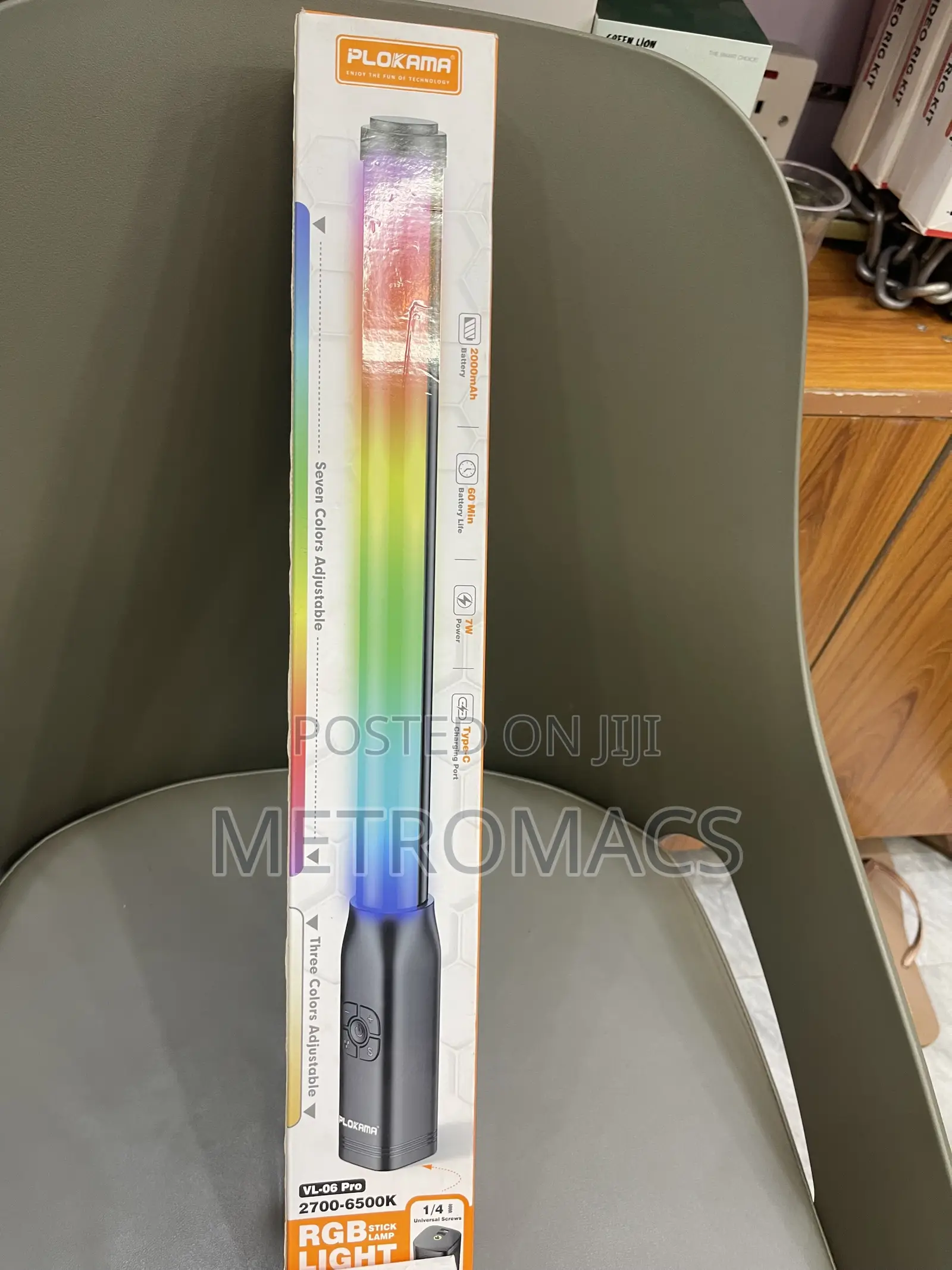 7W Plokama VL-06 Pro RGB Portable Stick Lamp
