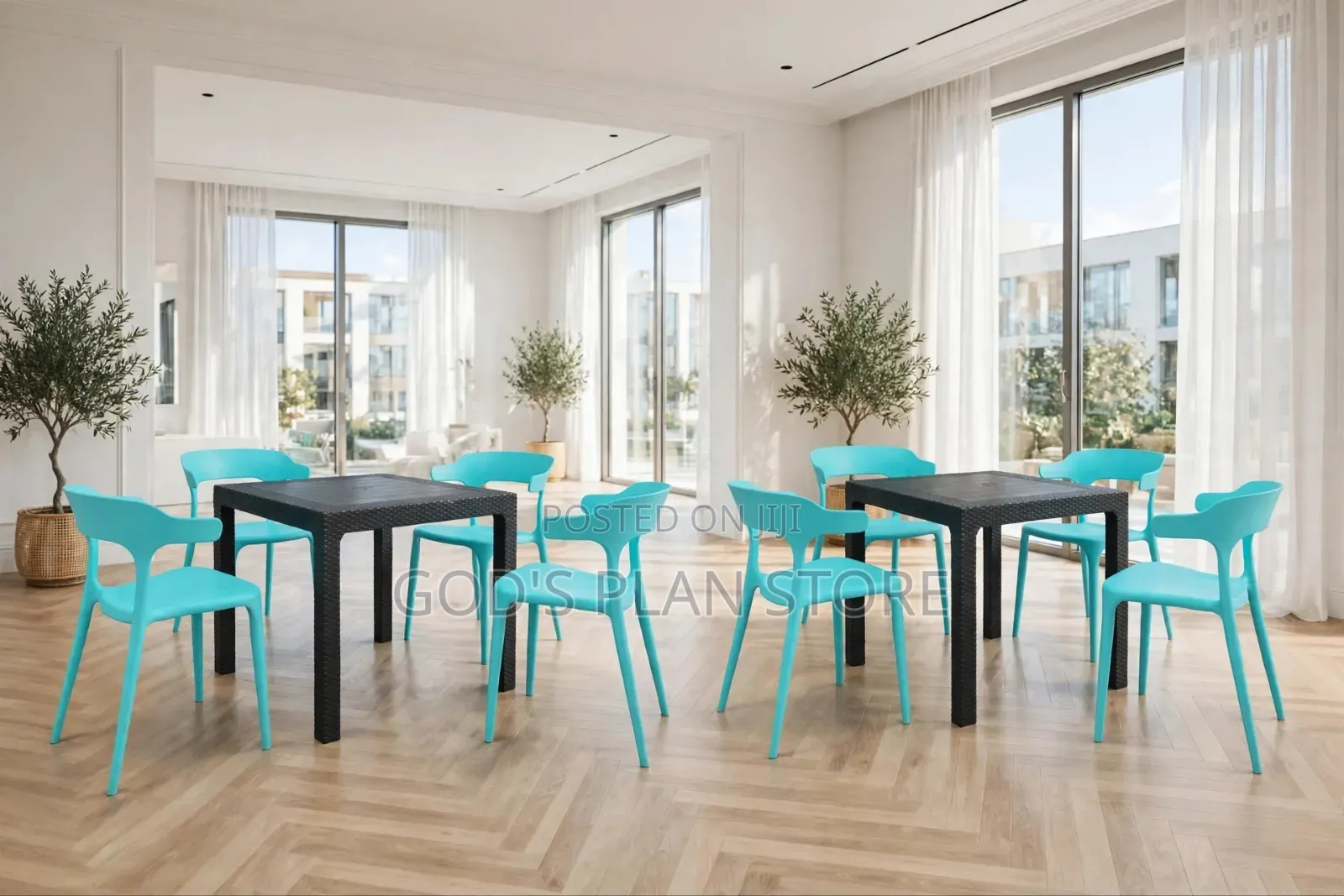 Outdoor Trend Plastic Table and Chairs Plastic Table and Chairs