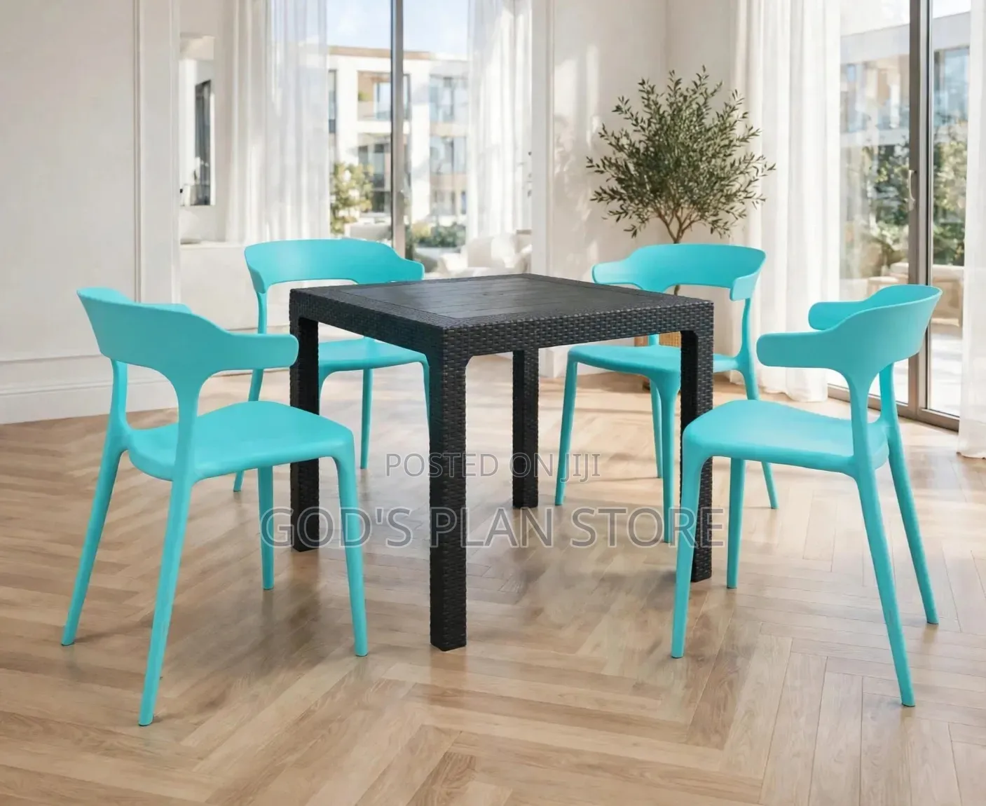 Outdoor Trend Plastic Table and Chairs Plastic Table and Chairs