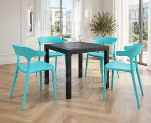 Outdoor Trend Plastic Table and Chairs Plastic Table and Chairs