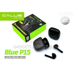 Calus Smart Live Blue P15 Wireless Earbuds.