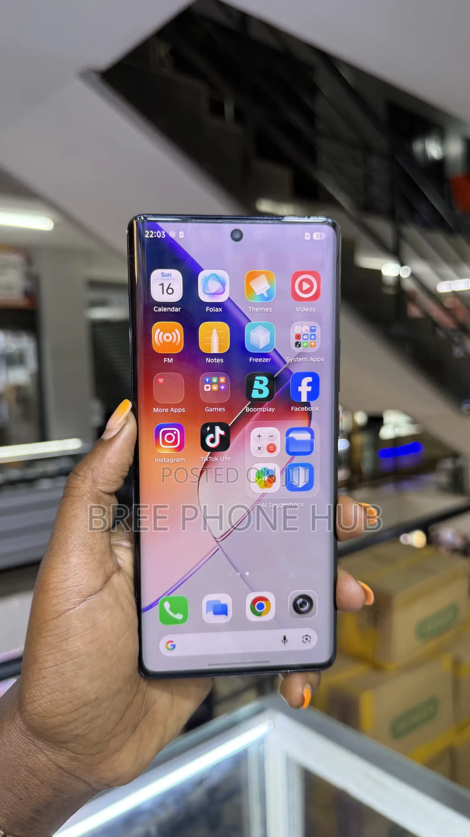 Infinix Note 40 Pro 256 GB Black