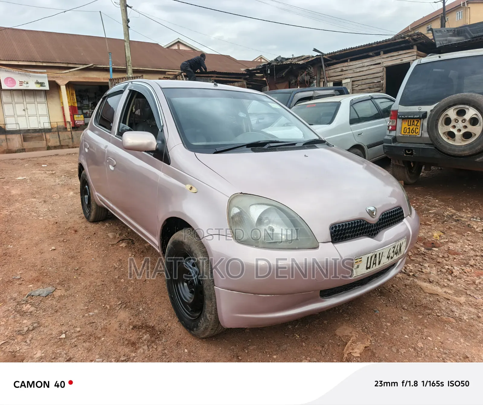 Toyota Vitz 2003 Pink