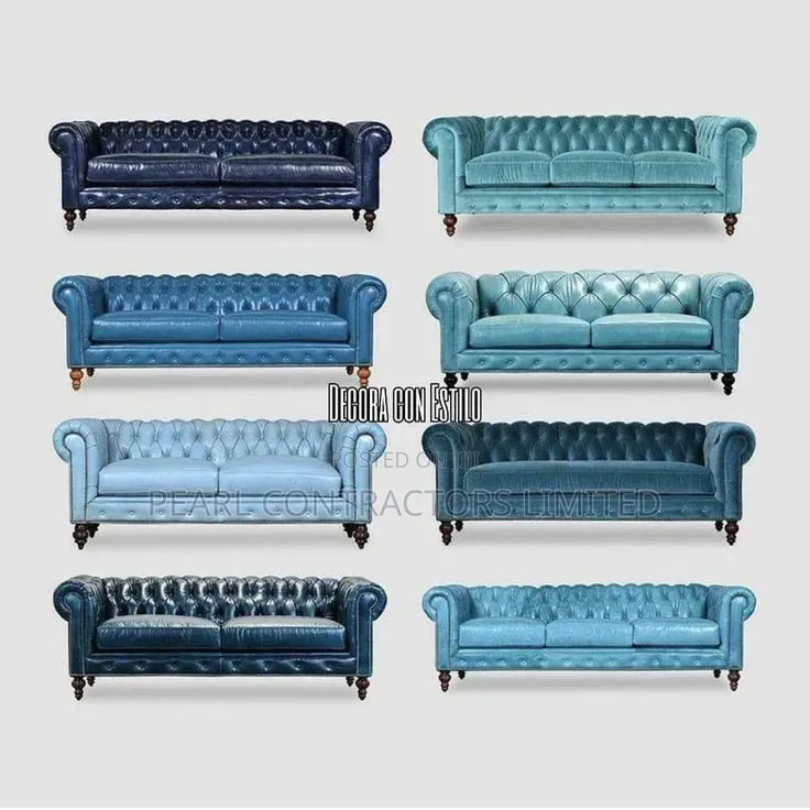 Sofas/Englishman Chesterfield Sofas Couches in Any Colour 999,000/-