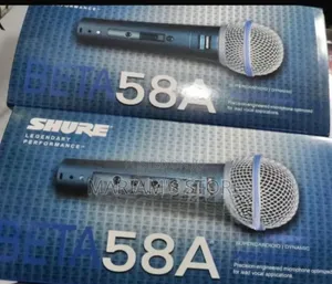 Handheld Dynamic Vocal Microphone.