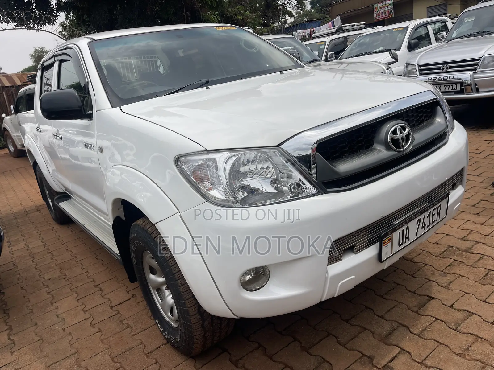 Toyota Hilux 2.5 D-4D Double Cab 2008 White