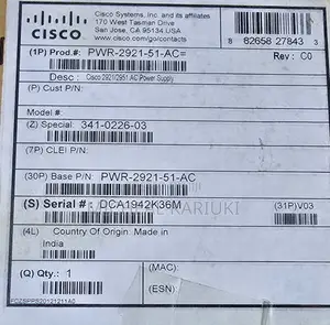 Cisco PWR-2921-51-AC