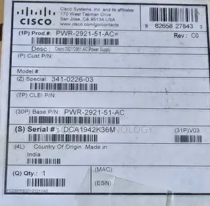 Cisco PWR-2921-51-AC