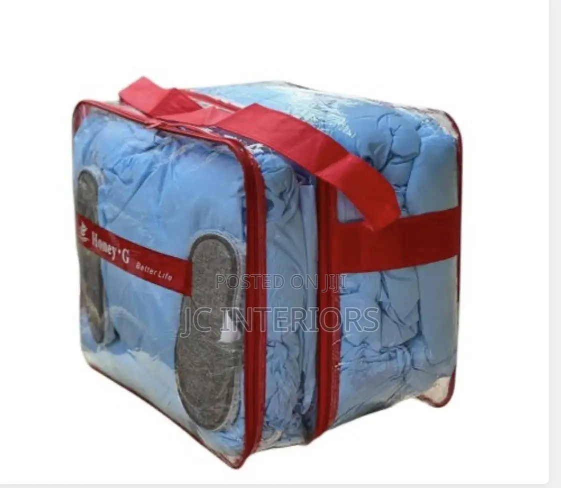 Multiple Pieces White Duvet