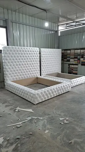 Beds/Pinched Dressed Beds With Quality Leather Any Colour 1,800,000/-