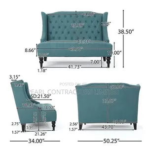 Sofas Chairs/High Back Chesterfield Booth Sofa Couches 1,500,000/-
