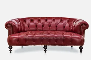 Sofas/Alexandria 2 Seater Chesterfield Leather Sofa Couch 1,500,000/-